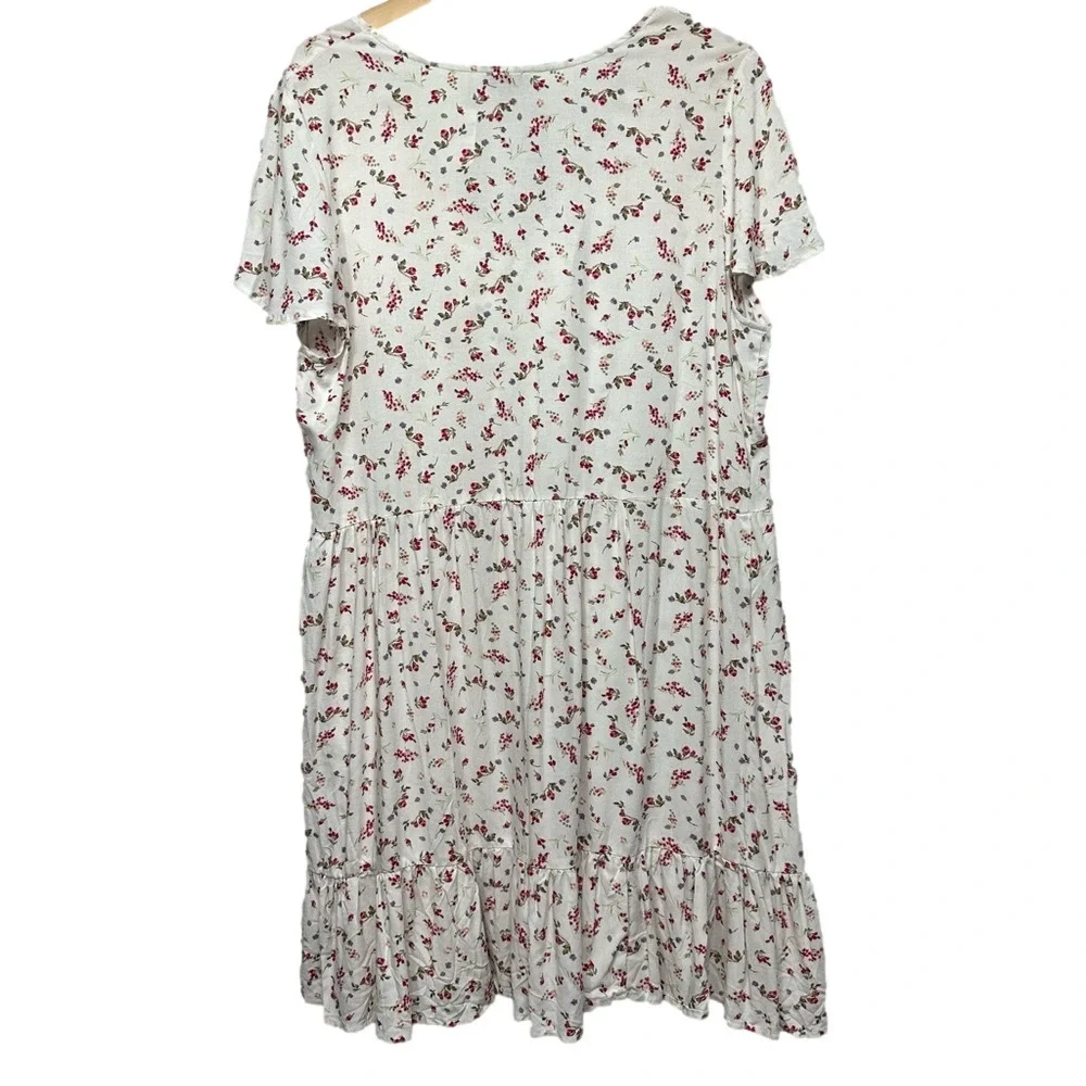 J for Justify Floral Dress 1X Boho Cottagecore Country Western Style Dress - Picture 10 of 16